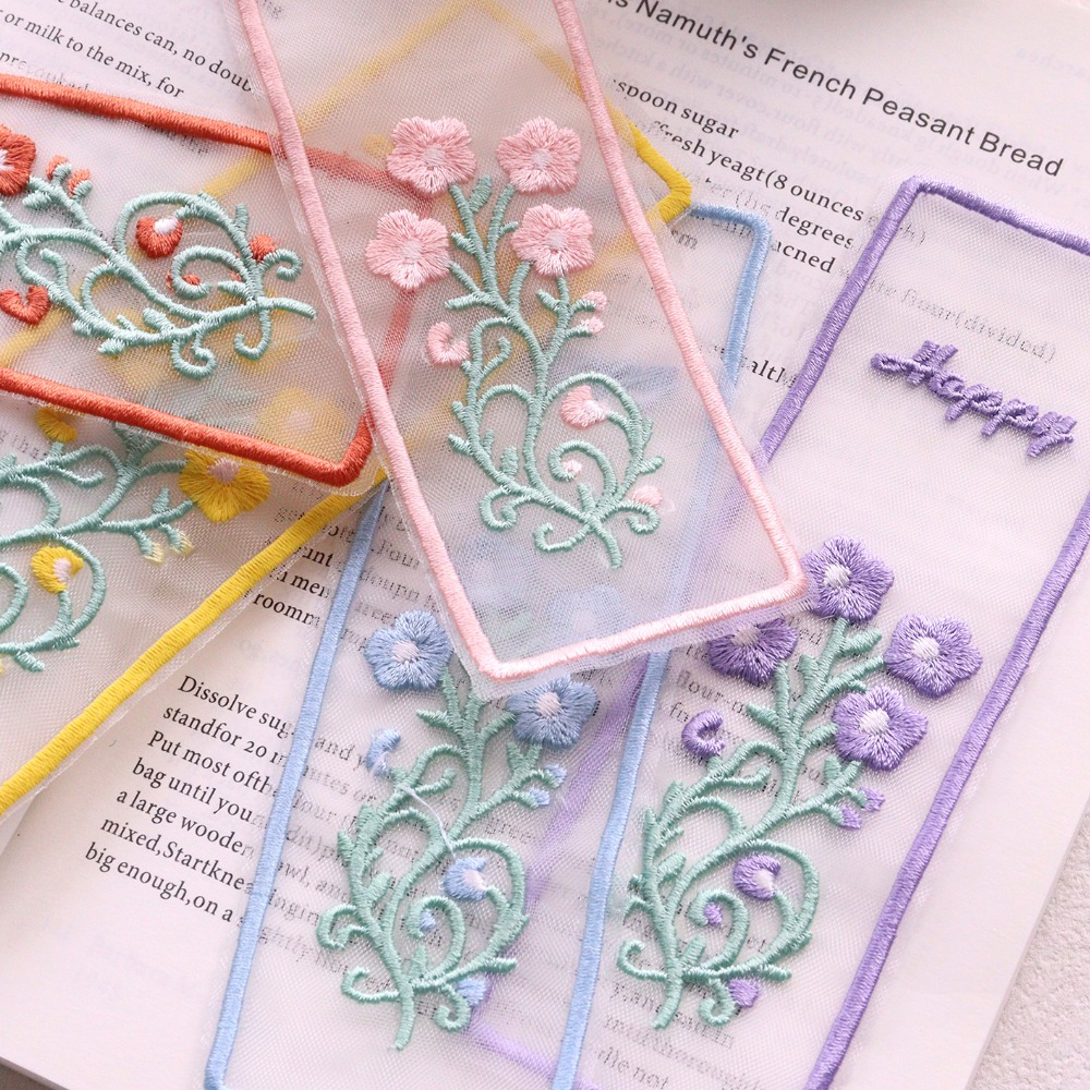Creative Transparent Organza B - огляд і ціна Dried Flower Bookmark