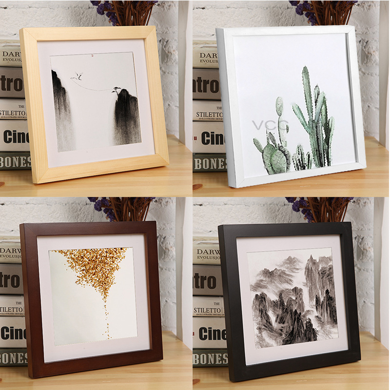 Classic Wooden Square Picture  - огляд і ціна Engraved Wood Frame