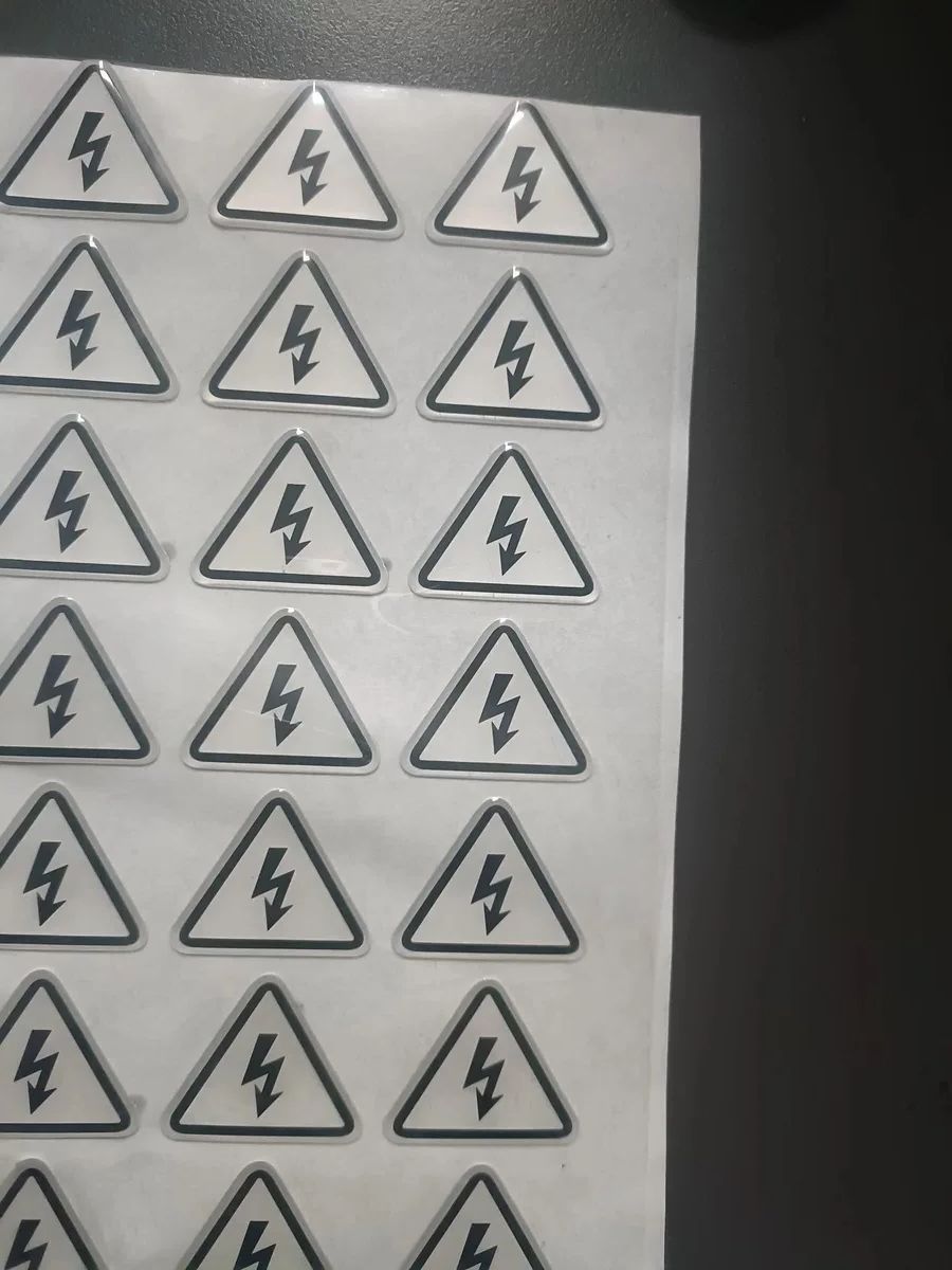 Custom LOGO Epoxy Dome Sticker - огляд і ціна Personalised Candle Label